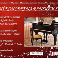 Zimní koncert na panském sídle
