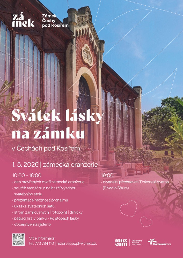 První Máj - svátek lásky na zámku Čechy pod Kosířem