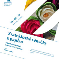 Workshop - Svatojánské věnečky z papíru