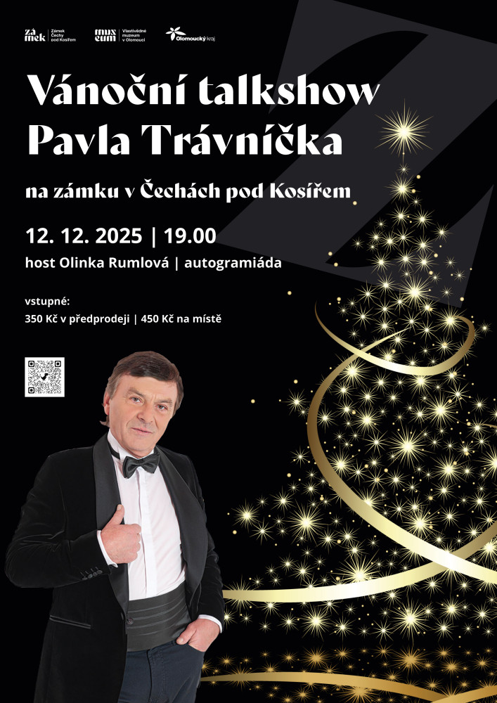 Vánoční talk-show Pavla Trávníčka na zámku