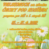 Velikonoční zámecký program pro MŠ a ZŠ, 15. - 17. 4. 2019