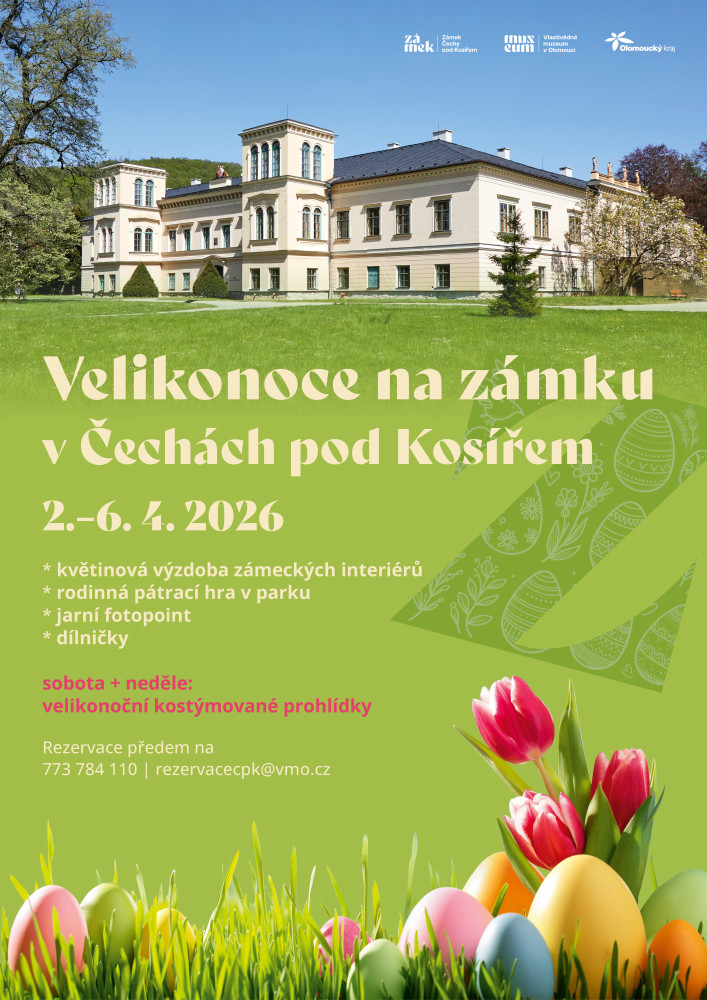 Velikonoce na zámku, 2.-6. 4. 2026