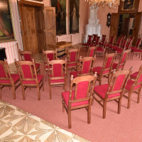 Svatební uspořádání ve Velkém sále zámku foto: Jaromír Král