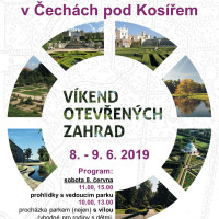 Víkend otevřených zahrad, 8. - 9. 6. 2019