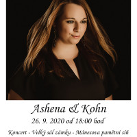 Koncert Ashena a Kohn ve Velkém sále zámku, 26. 9. 2020