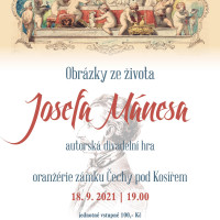 Obrázky ze života Josefa Mánesa - divadelní hra, 18. 9. 2021