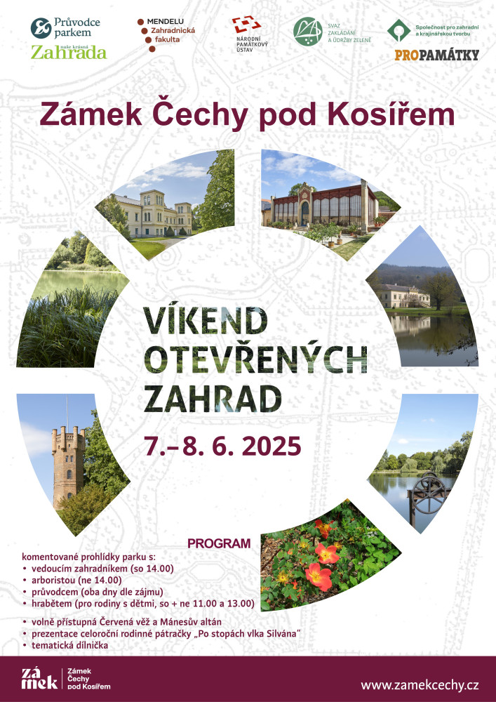 Víkend otevřených zahrad, 7. - 8. 6. 2025