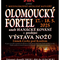 Olomoucký FORTEL 2025 aneb Hanácké kování s prodejní nožířskou výstavou
