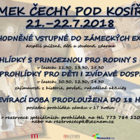 Josefkol, 21. a 22. července - doprovodný program na zámku