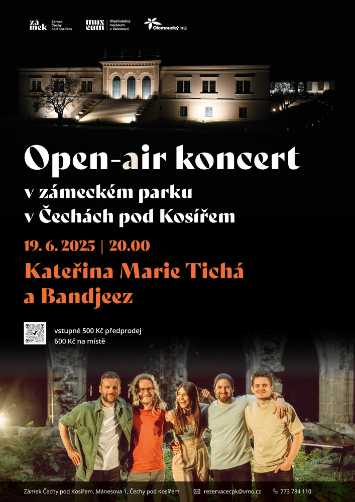 Open-air koncert Kateřiny Marie Tiché