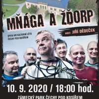 OPEN AIR KONCERT Mňága a Žďorp ZRUŠEN! 10. 9. 2020