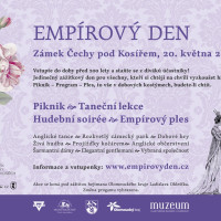 Empírový den na zámku Čechy pod Kosířem