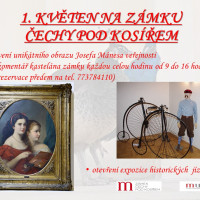 Vystavení dosud neznámého obrazu Josefa Mánesa v zámecké expozici!