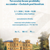 Zámecké putování časem - novoroční kostýmované prohlídky zámku