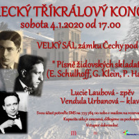 Tříkrálový koncert ve Velkém sále zámku, sobota 4. 1. 2020 od 17.00