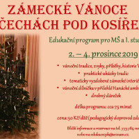 Vánoce na zámku pro školky a školy, 2. - 6. 12. 2019