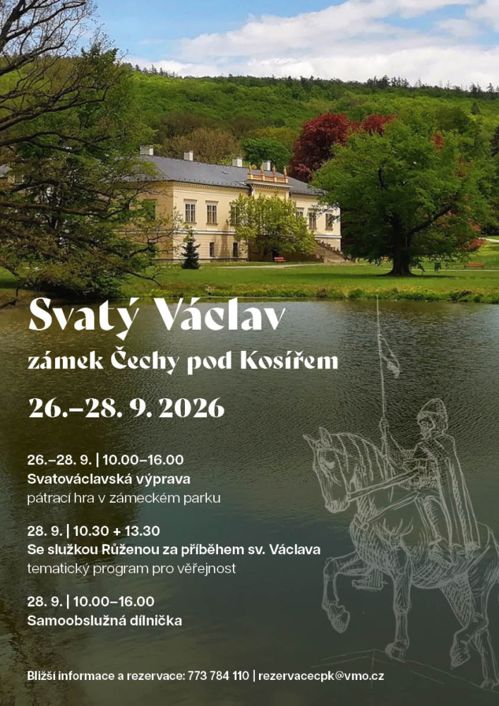 Svátek svatého Václava na zámku v Čechách pod Kosířem